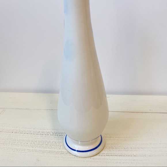 Portugal Blue White Porcelain Story Vase Pottery - Picture 4 of 9